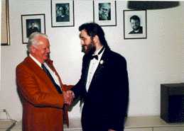 Mike and his dad with Wil Riker